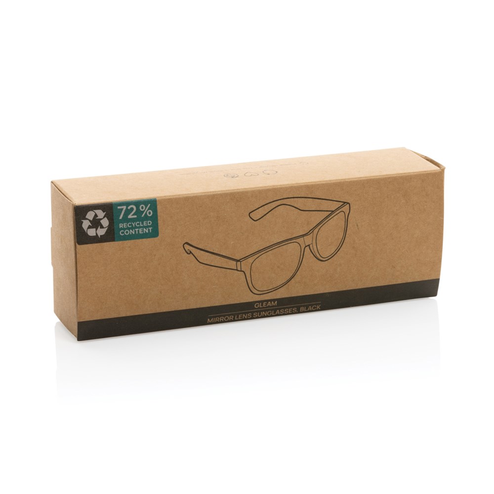 Gleam RCS zonnebril met gerecycled PC spiegelglas