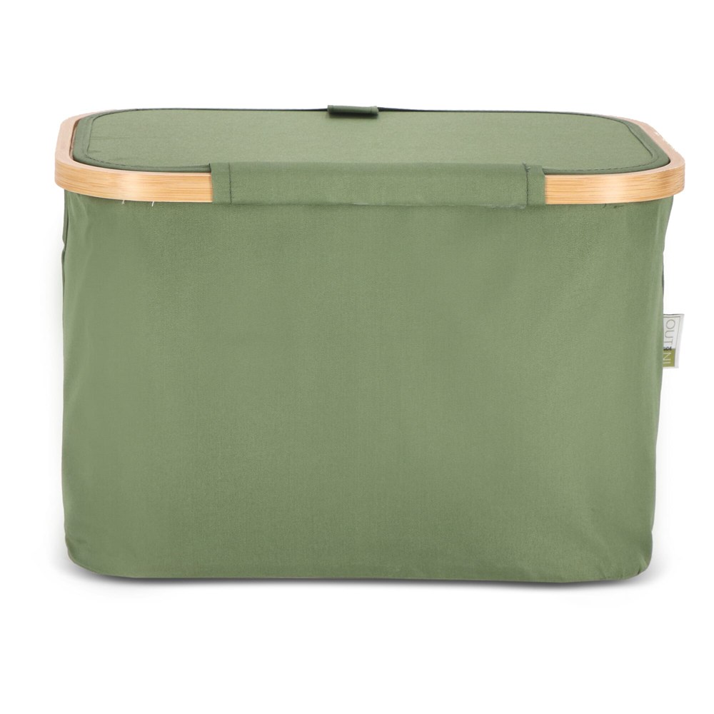 InSideOut opvouwbare mand met deksel Sogne 38 x 26 x 25cm rPET
