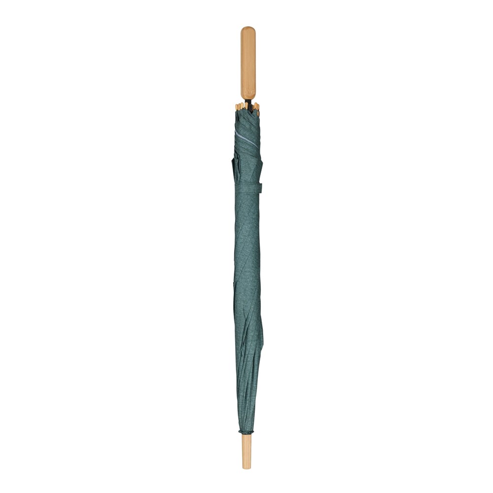 Stok paraplu 25” R-PET recht handvat auto open