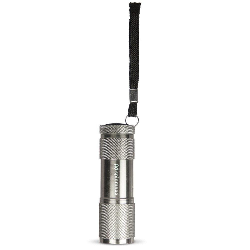 Aluminium zaklamp LED - zilver