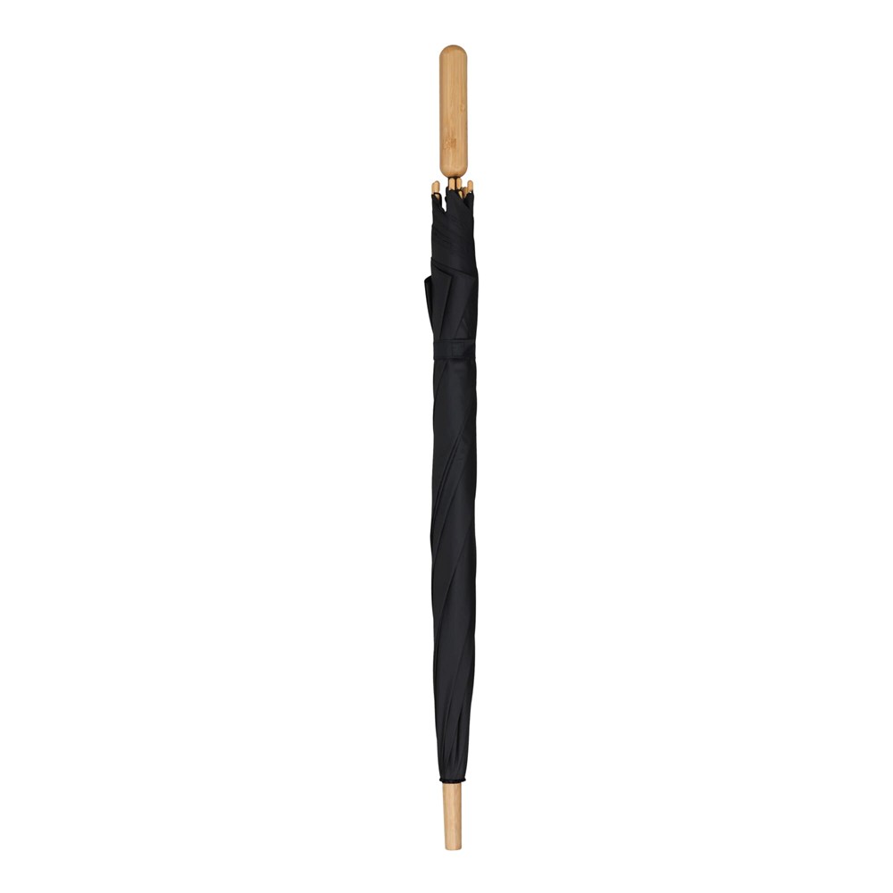 Stok paraplu 25” R-PET recht handvat auto open