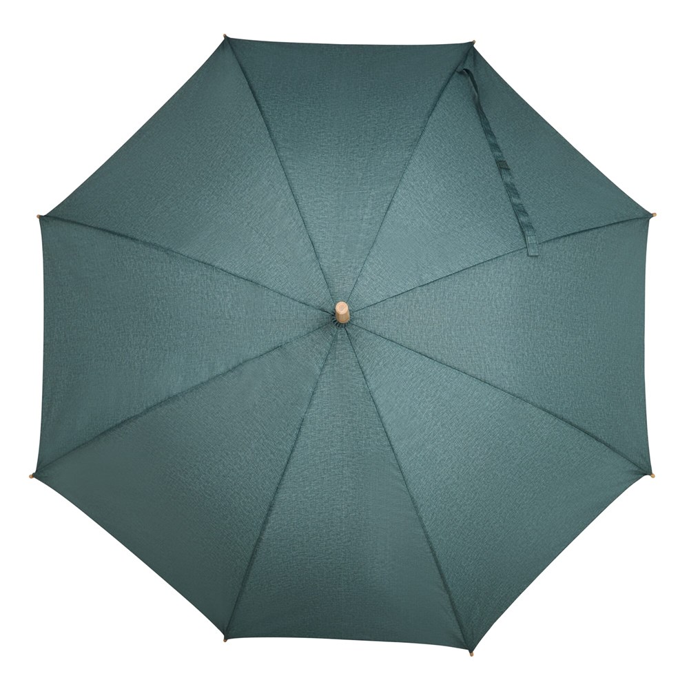 Stok paraplu 25” R-PET recht handvat auto open