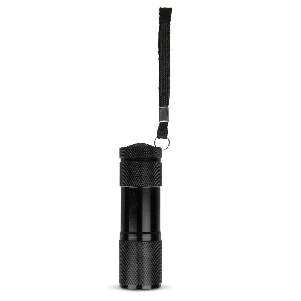 Aluminium zaklamp LED - zwart